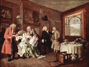 William Hogarth The Ladys Death oil painting on canvas